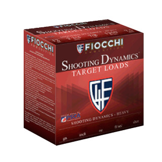 Fiocchi Shooting Dynamics Target Loads 12 Gauge Ammo 2-3/4" #7.5 Shot 1-1/8