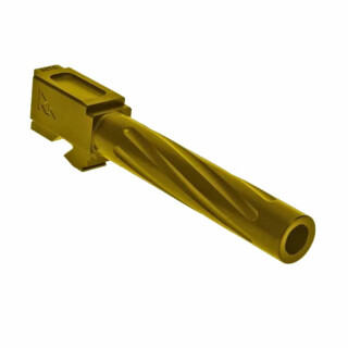 Rival Arms Drop In Barrel Glock 17 Gen 3/4 9mm Luger Stainless Steel Gold PVD Finish