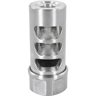 APA Gen II Micro Bastard 30 Cal Muzzle Brake AR-10 308/7.62mm Compatible 1/2x28 TPI Stainless Steel Finish G2M1230S