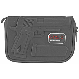G Outdoors GPS Custom Molded 1911 Pistol Case Black