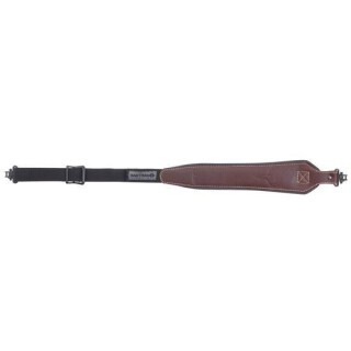 Allen Baktrak Sling with Swivels Leather/Nylon Black/Tan 8391
