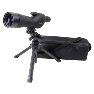 Firefield 20-60x60mmSE Spotting Scope Kit Fully Multi-Coated Optics Tripod/Carrying Case/Hard Case Black