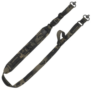 GrovTec QS 2-Point Sentinel Sling With Heavy Duty Push Button QD Swivels MultiCam Black