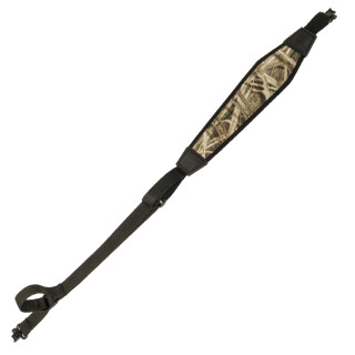 GrovTec QS Trek Sling Non Slip Shoulder Pad 1" Locking Swivels Mossy Oak Shadow Grass Blades