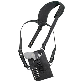 GrovTec Ergo Trail Pack Holster fits Most Medium and Large Double Action Revolvers 3-4" Barrel Nylon Black