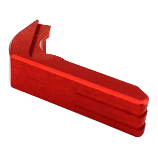 Cross Armory Extended Magazine Catch for Glock Gen 1-3 Aluminum Red