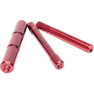 Cross Armory 3 Dimpled Pin Set for Glock Gen 1-3 Red
