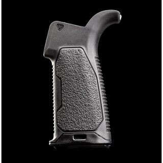 Strike Industries AR-15 Overmolded Enhanced Pistol Grip 15 Degree Angle Black