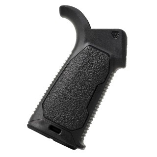 Strike Industries AR-15 25 Degree Overmolded Enhanced Pistol Grip Polymer Black