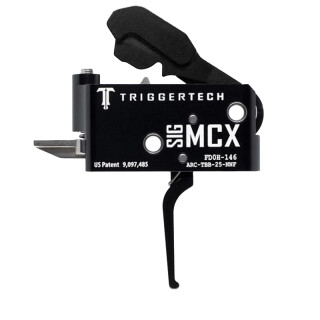 TriggerTech Sig MCX Adaptable Two-Stage Drop-In Flat Trigger Black PVD Finish