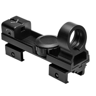 NcSTAR Red and Green Dot Optic Illuminated Dot 3/8" Dovetail or Weaver Base Aluminum Black