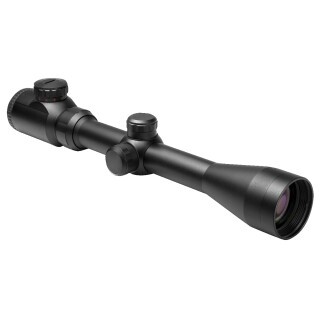 NCStar STR Gen 2 Black Hardcoat Anodized 3-9x 40mm 1" Tube Dual Illuminated Red/Green Dot Reticle