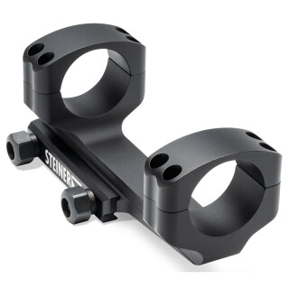 Steiner P-Series One Piece AR Scope Mount 30mm Extra High Height 0MOA Picatinny Mount Aluminum Black