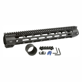 Midwest Industries AR-10 Combat Rail 15" Free Float Hand Guard M-LOK DPMS High Profile Black