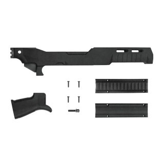 SB Tactical SB22 Fixed Kit for Ruger Charger and Ruger 10/22 Clones Polymer Matte Black