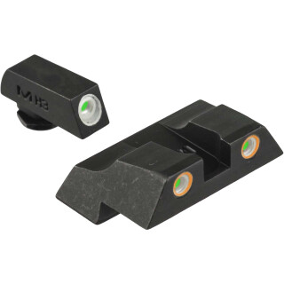 Meprolight Tru-Dot Fixed Night Sights Beretta M9/92 Green/Green Steel