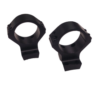 Talley Manufacturing Lightweight Alloy Scope Mounts 1 Inch Tube High Height fit Browning AB3 Aluminum Matte Black Finish