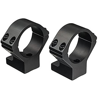Talley Manufacturing Lightweight Alloy Scope Mounts 34mm Tube Medium Height fit Weatherby Mark V Accumark (9 Lug-Magnum) Aluminum Black Anodized Finish
