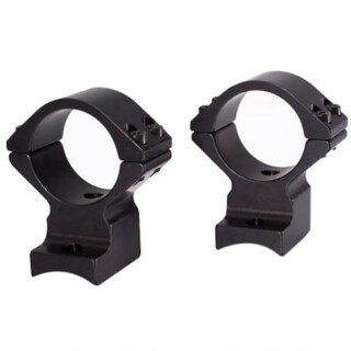 Talley Manufacturing Lightweight Two Piece Scope Mounts/Integral Rings 30mm Tube Low Height Winchester Post-64 .860 Rear Mount Hole Aluminum Matte Black Finish