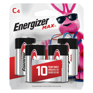 Energizer Max C Batteries Alkaline Batteries 4 Per Package