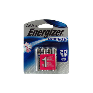 Energizer Ultimate Lithium AAA Batteries 4 Pack