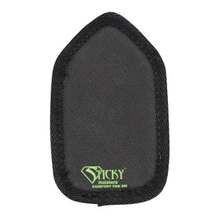 Sticky Holsters Comfort Pad Holster Cushion Small Black Foam IWB Ambidextrous Hand