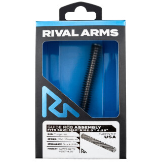 Rival Arms Guide Rod For Smith & Wesson M&P 9 4.25" Models Tungsten Guide Rod Stock Spring Weight