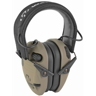 Walker's Razor Rechargeable Electronic Ear Muff 23 NRR Flat Dark Earth