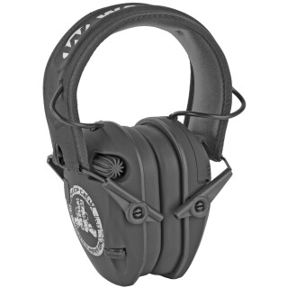 Walkers Razor Freedom Series Keep Calm Carry On Electronic Earmuffs Ear Protection Black