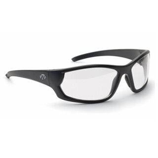 Walkers IKON Vector Shooting Glasses Black Frame Clear Lenses