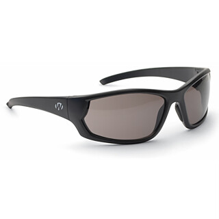 Walker's Ballistic Eyeware IKON Vector Smoke Gray Lens Matte Black Full Frame Glasses