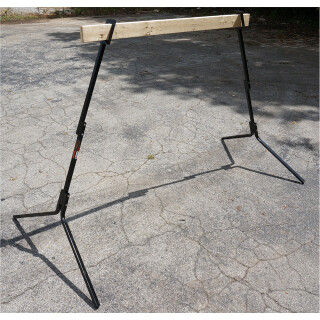 Viking Solutions Adjustable Target Stand Steel Black