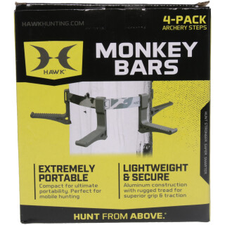 Hawk Monkey Bars Tree Steps with Strap