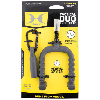 Hawk DUO Tactical Tree Hook Thread Protector 60lbs Gray
