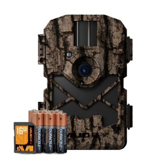 Muddy MTC24VK Trail Camera Combo 80ft IR Detection 24MG 720p AA Batteries Camo