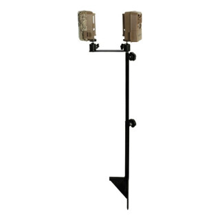 Muddy Dual Camera Ground Mount Steel Black