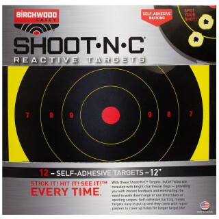 Birchwood Casey Shoot-N-C Reactive Targets 12pk