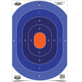 Birchwood Casey Dirty Bird 16.5 X 24 Blue and Orange Target 3 Pack