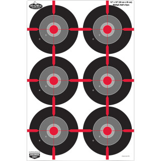 Birchwood Casey Dirty Bird Multiple Bull's Eye Target