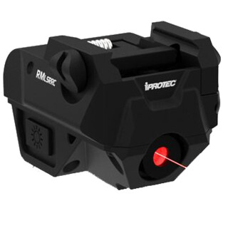 iPROTEC RMLSR RC Red Laser Fits Subcompact Handgun Rechargeable Rail Mount Black