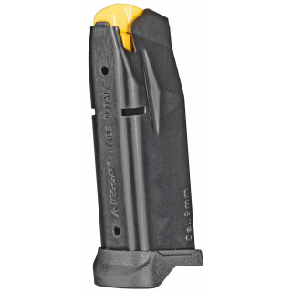 Taurus GX4 Magazine 9mm Luger 11 Rounds Finger Rest Steel Matte Black