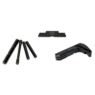 Cross Armory Polymer 80 Upgrade kit 3 Piece Stainless Steel/ Aluminum Black