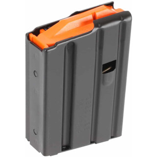 C-Products Defense AR-15 10 Round Magazine .223 Rem/5.56 NATO No Tilt Follower Stainless Steel Black 3023041178CPDL010
