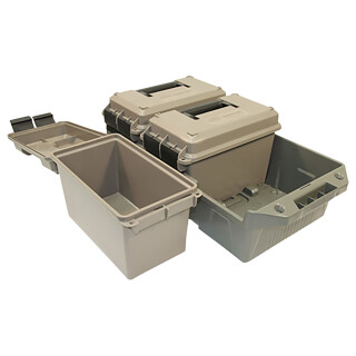 MTM 3-Can Ammo Crate with Three 50 Caliber Ammo Cans