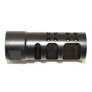 Spike's Tactical R2 Muzzle Brake AR-15 Muzzle Device 5.56 NATO Threaded 1/2"x 28 Matte Black Finish