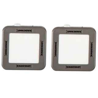 Lockdown Cordless Vault Light Automatic 25 LEDs 70 Lumens Auto On/off 2 Pack 222008