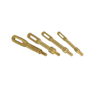 Tipton Solid Brass Slotted Tips Rifle/Handgun 4pc