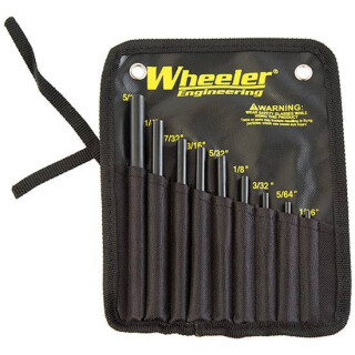 Wheeler Engineering Roll Pin Starter Set 9 Pieces Nylon Pouch 710910