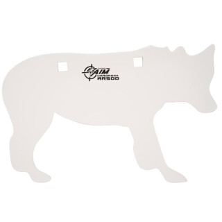 Allen EZ Aim AR500 Steel Coyote Target White