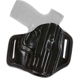 Galco Combat Master Belt Holster Fits SIG Sauer P320C 9/40 Belt Slide up to 1.75" Right Hand Leather Black